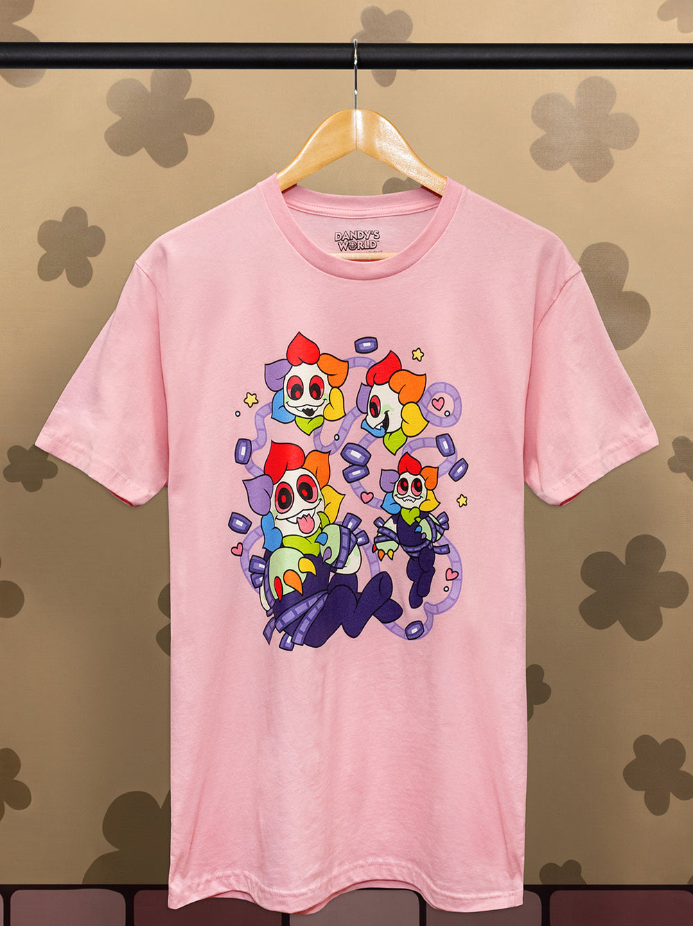 Twisted Dandy Pink Tee – Dandy's World